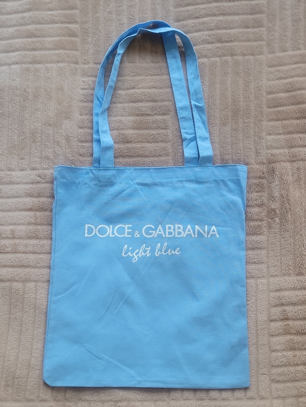 Dolce & Gabbana Tote Bag D&G light blue